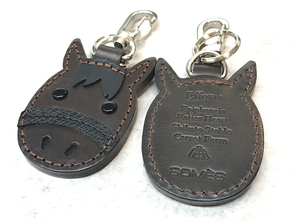 通販特価商品 ソメスサドル エフフォーリアの馬顔＆馬メンコ